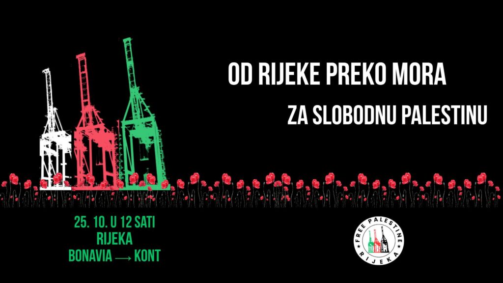 Od Rijeke preko mora – za slobodnu Palestinu!