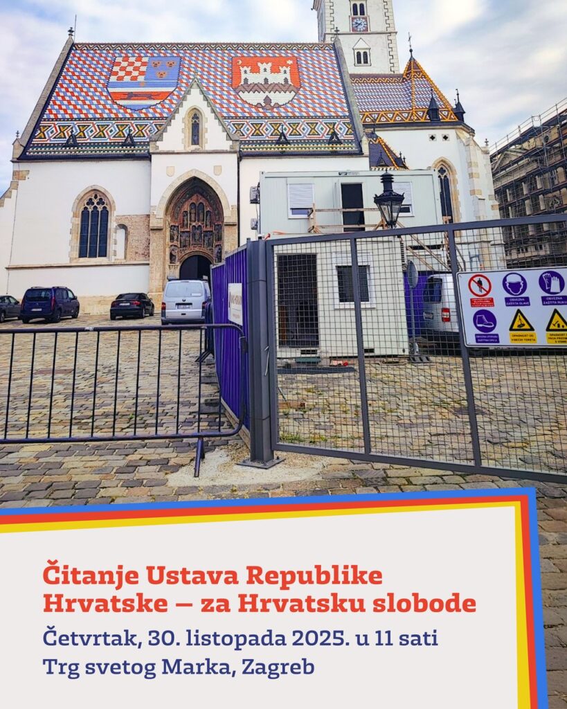Čitanje Ustava Republike Hrvatske