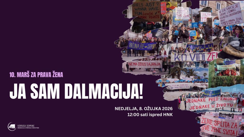10. Marš za prava žena u Splitu: Ja sam Dalmacija!